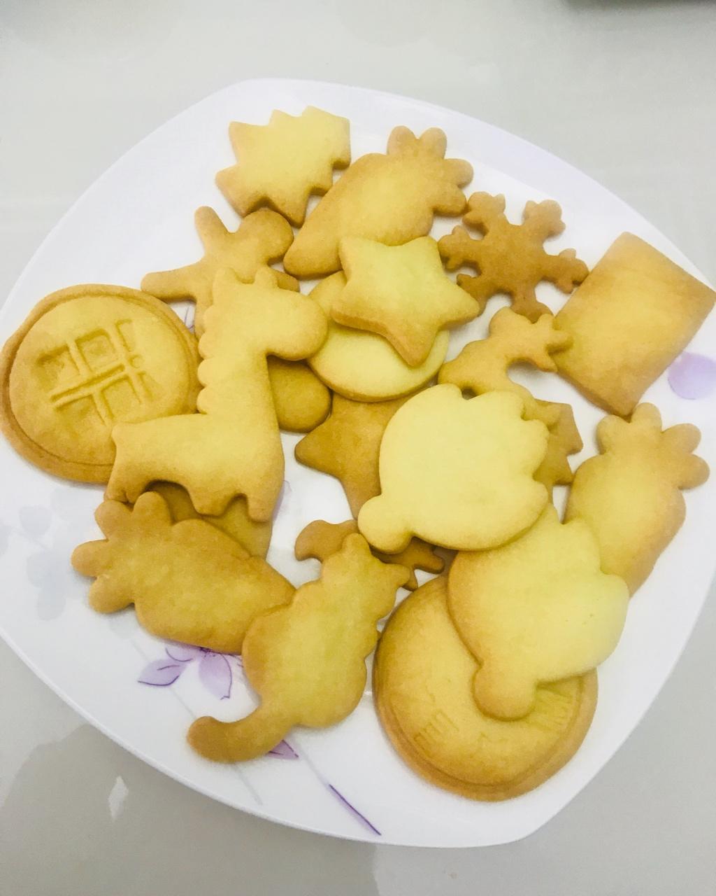 卡通黄油饼干