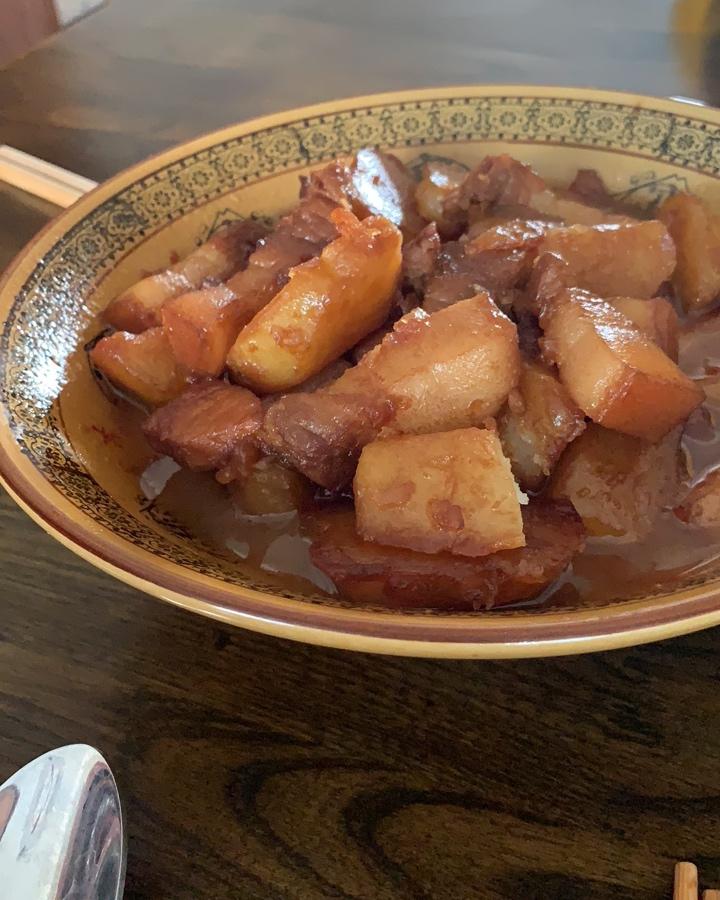 土豆红烧肉