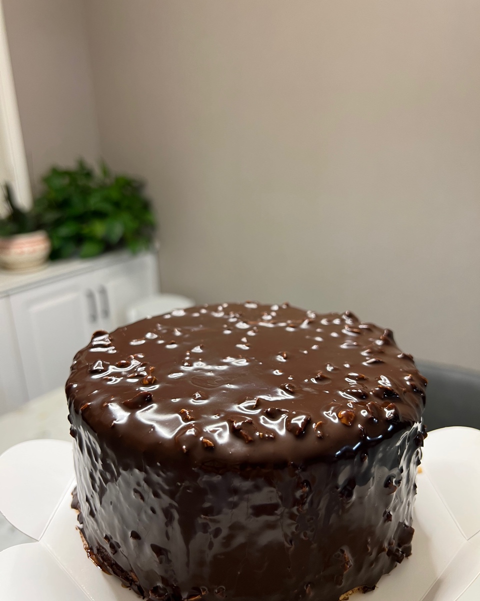 脆皮巧克力蛋糕卷【梦龙卷】