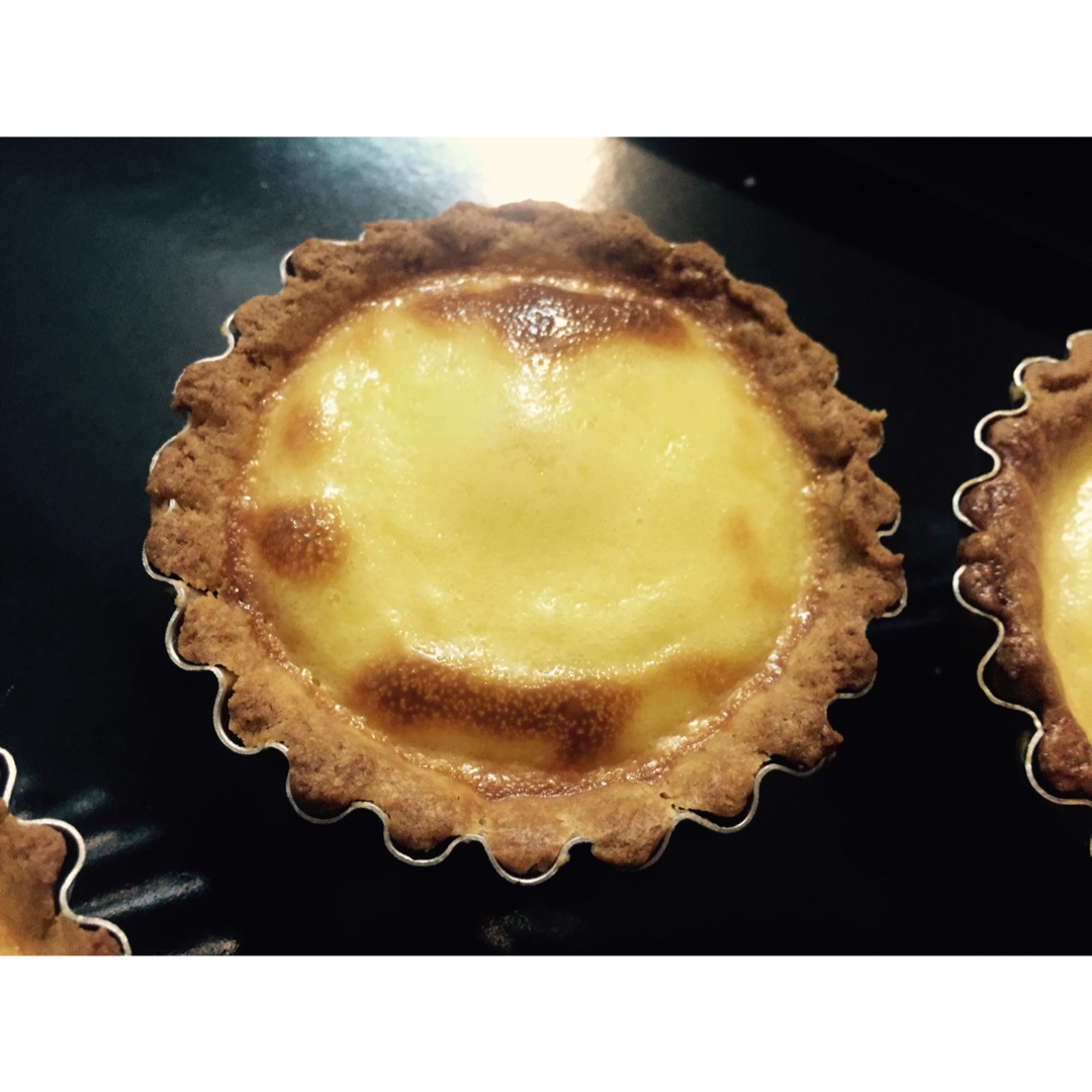 【视频食谱】不用开酥的曲奇蛋挞