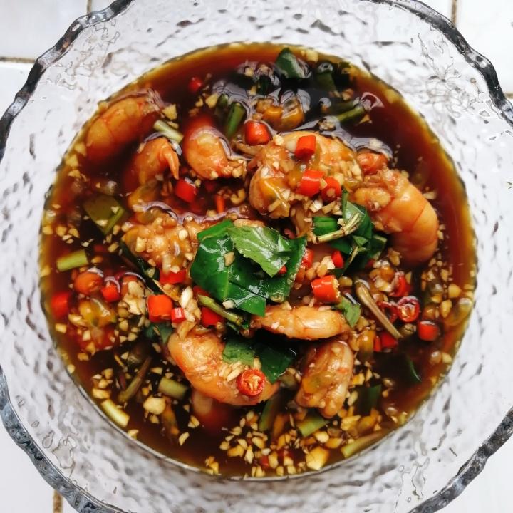 泰式酸辣虾的做法