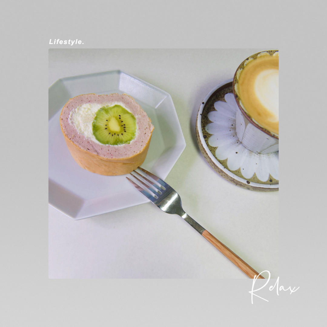 一个猕猴桃卷（蛋糕卷）