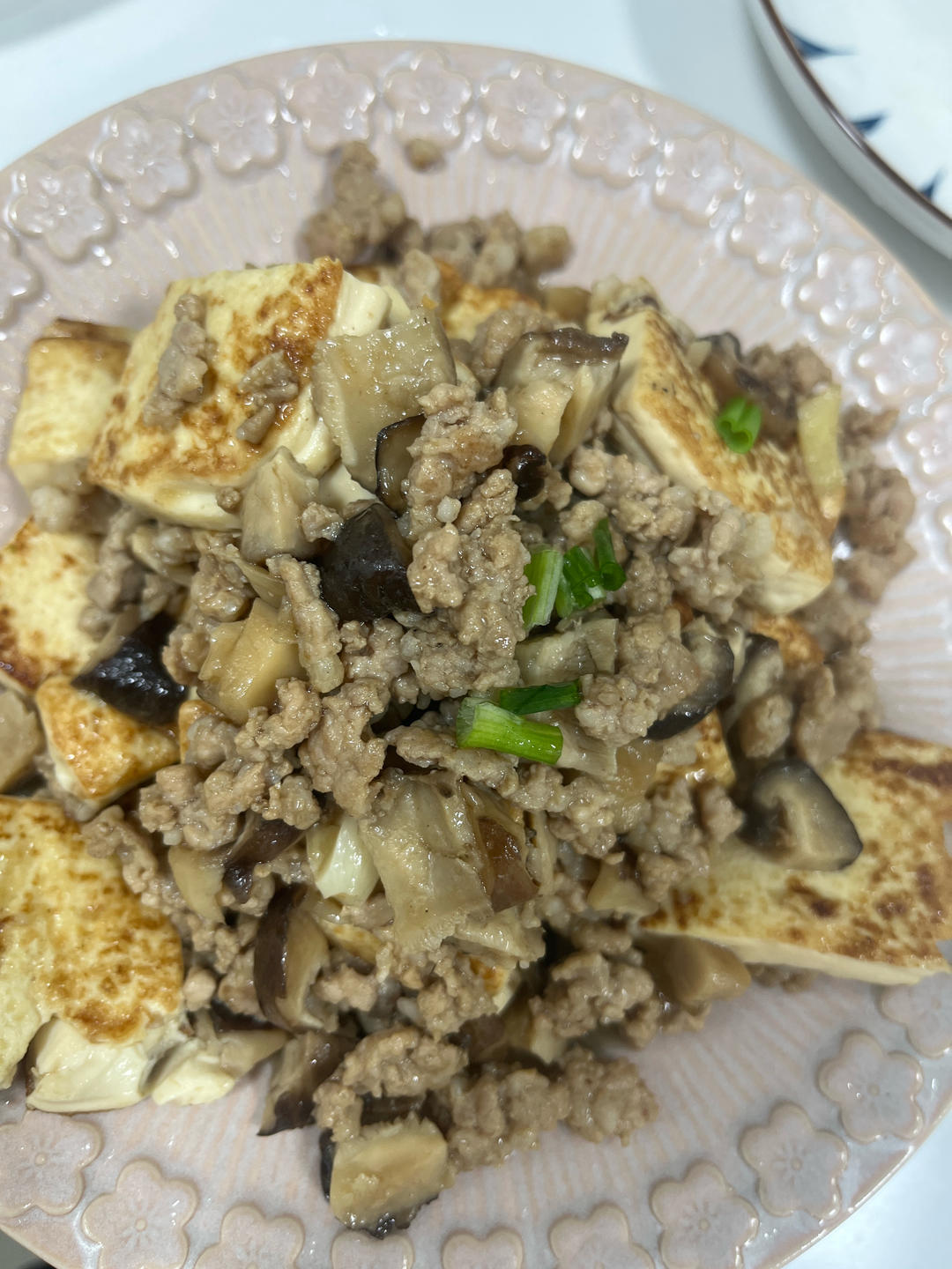 肉末嫩豆腐｜嫩滑口感爽口！这道快手菜超级下饭！！（减脂少油版）