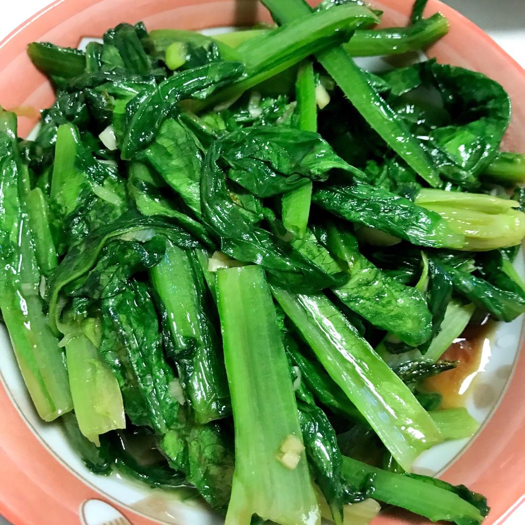 三宝wings做的蚝油油麦菜