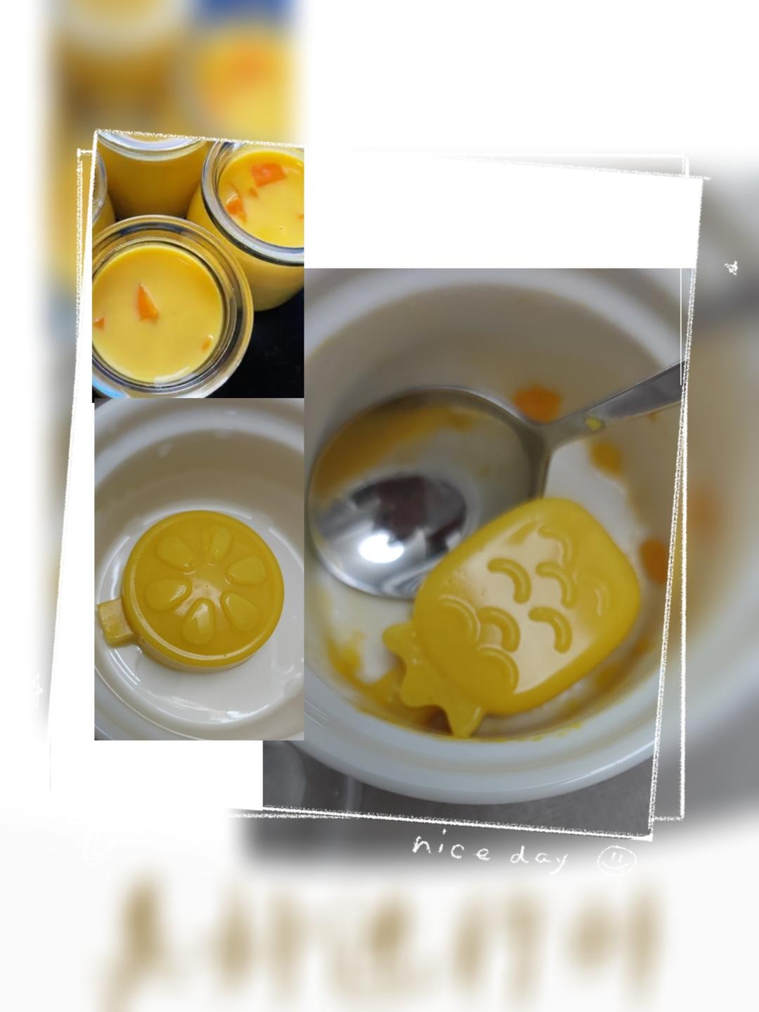 免烤箱❗🥭芒果奶冻布丁～搅一搅就能做～