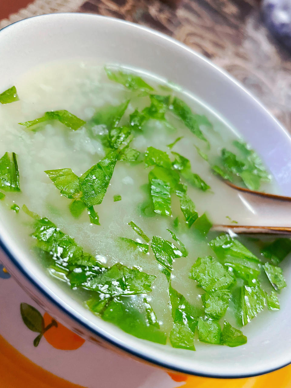 青菜粥