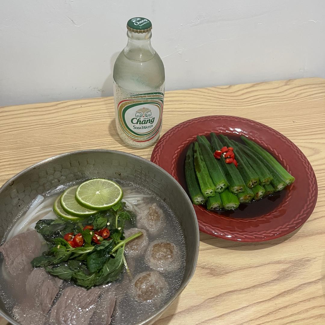 15分钟快手一人食🥢懒人简易版PHO越南河粉的做法