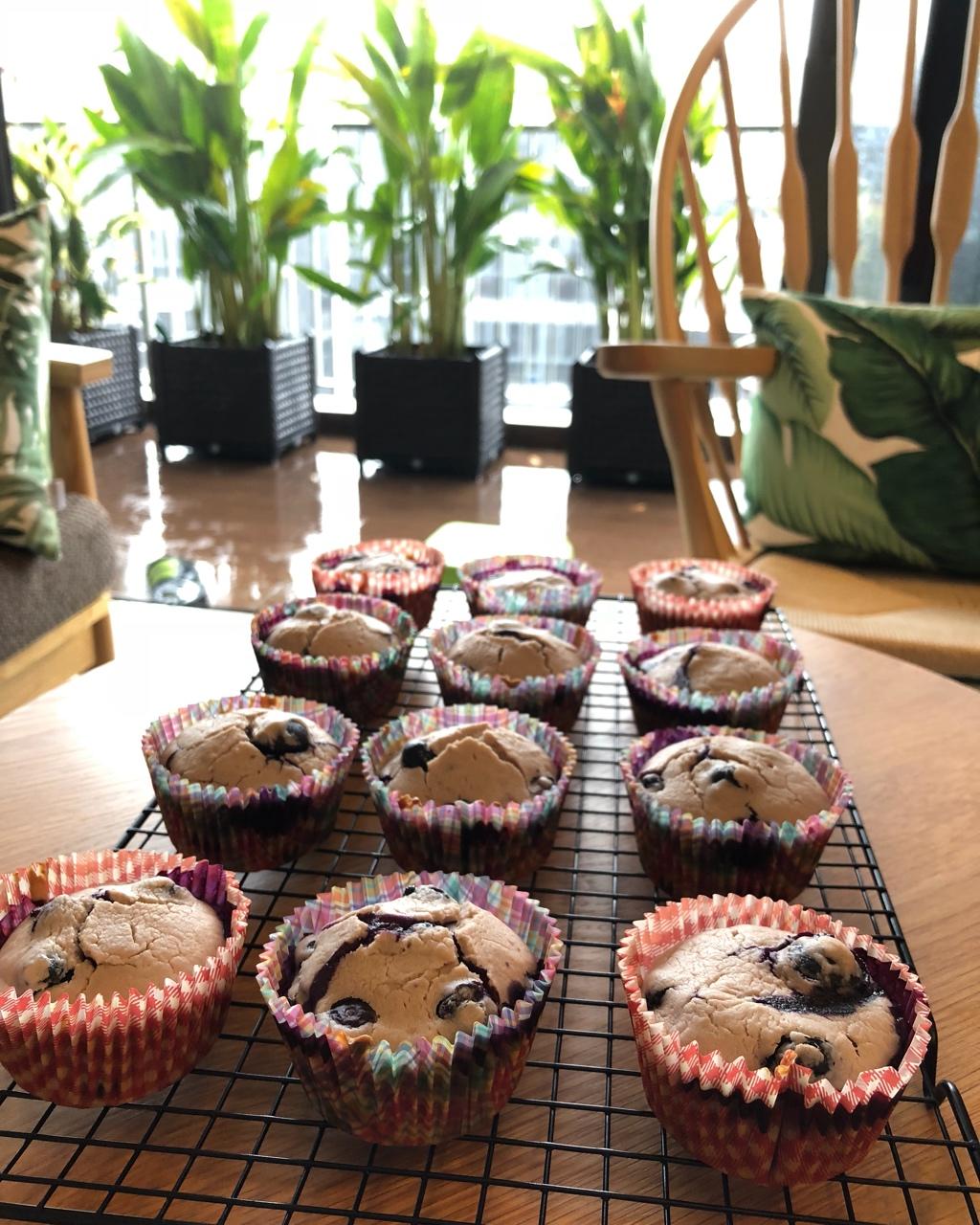 蓝莓玛芬蛋糕 Blueberry Muffin