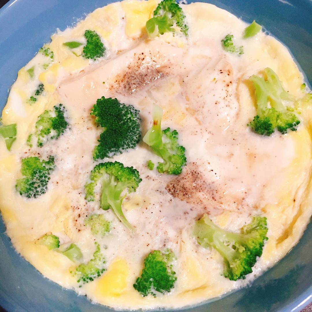 五分钟鸡蛋豆腐羹（附盒装豆腐脱模大法！）