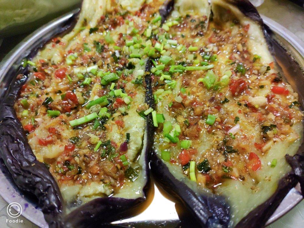 超级下饭的飘香剁椒蒜蓉蒸茄子🍆