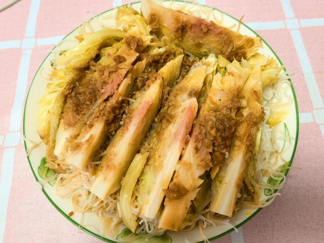 蒜蓉粉丝娃娃菜