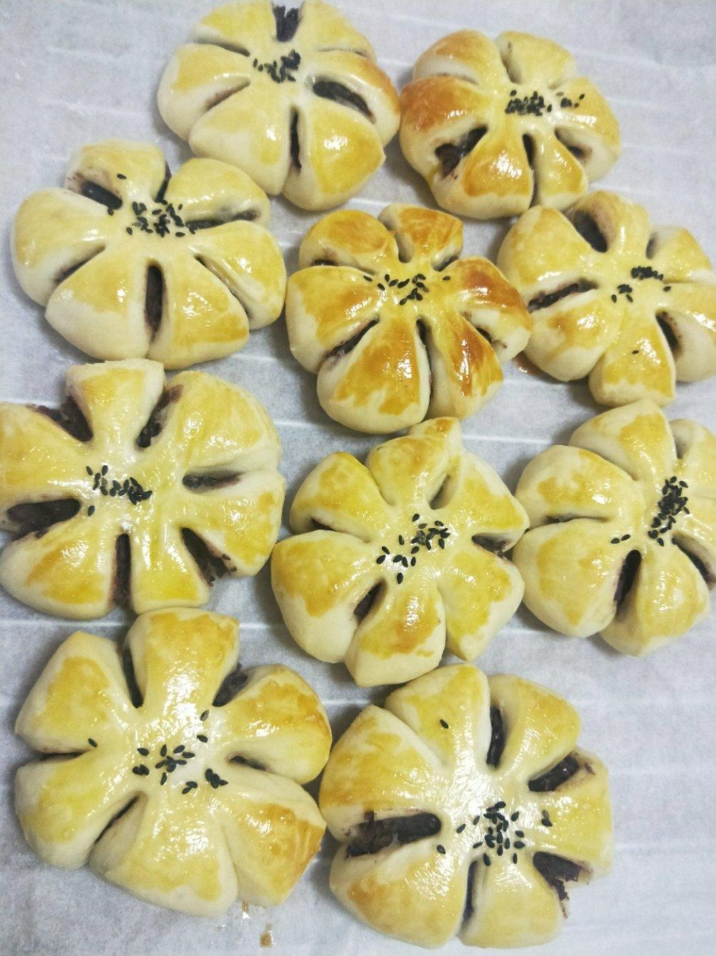 早餐豆沙包
