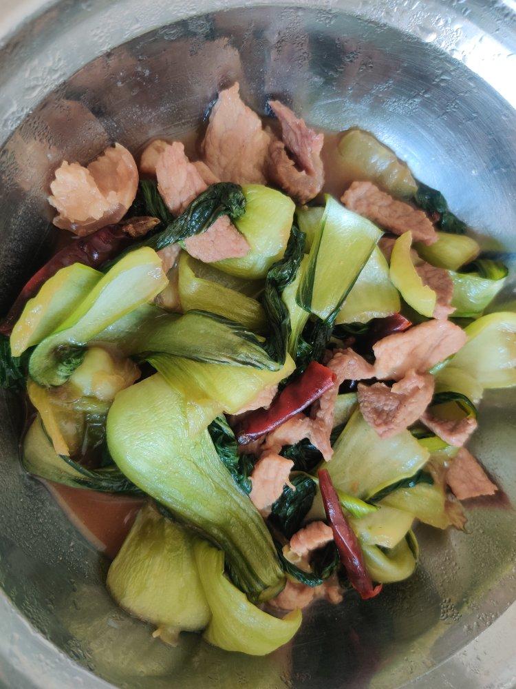 小油菜炒肉