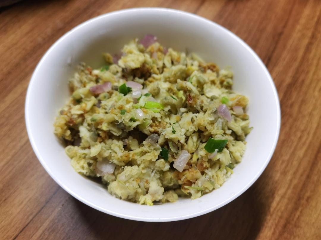 我最爱的炒洋槐花（附蒸法，非常松散）