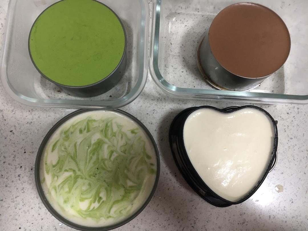 渐变抹茶慕斯蛋糕：我Amanda带着既美又作的抹茶甜点又来了！【曼食慢语】