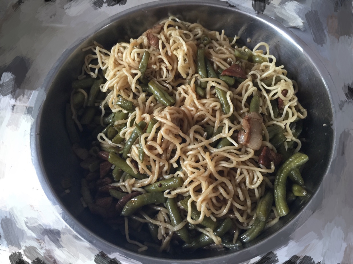 豆角焖面