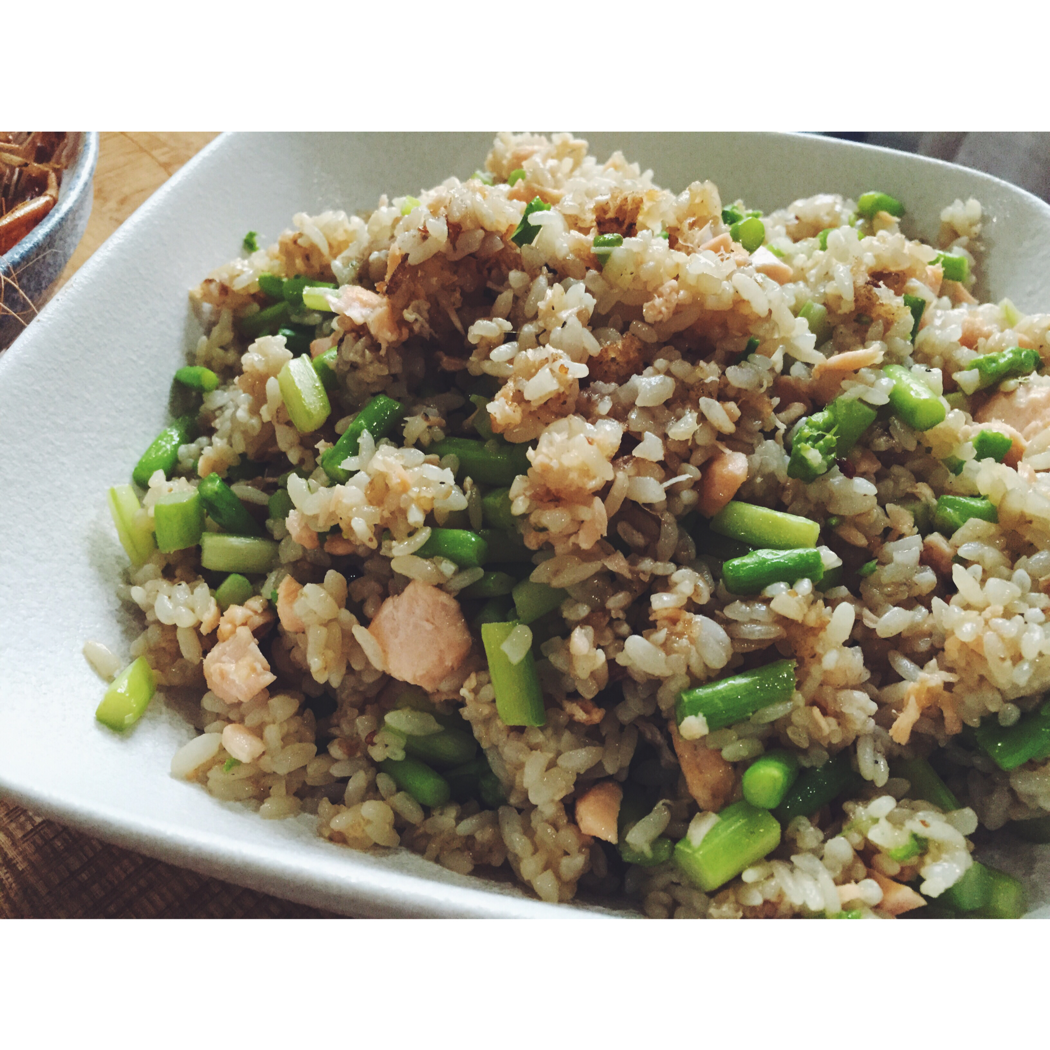 三文鱼炒饭