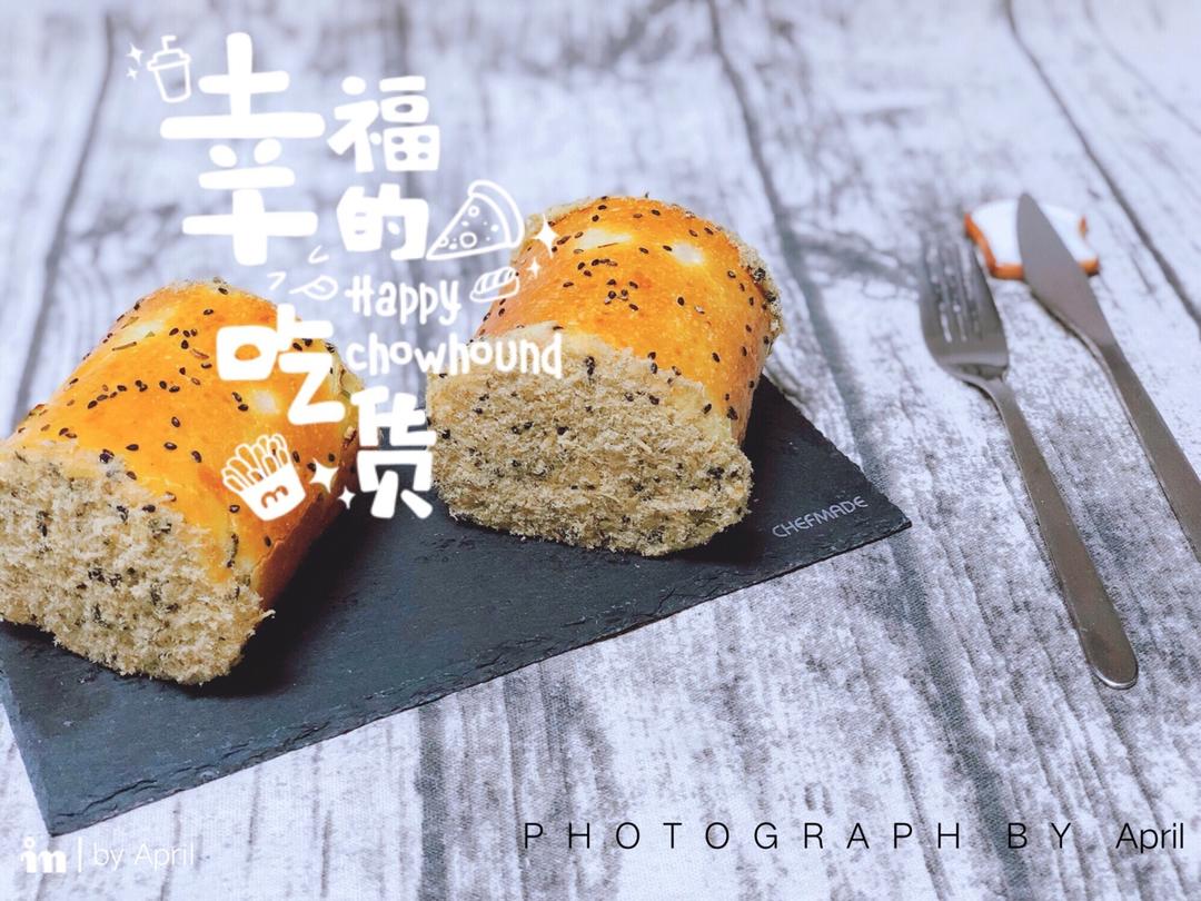 回忆的味道---肉松面包卷