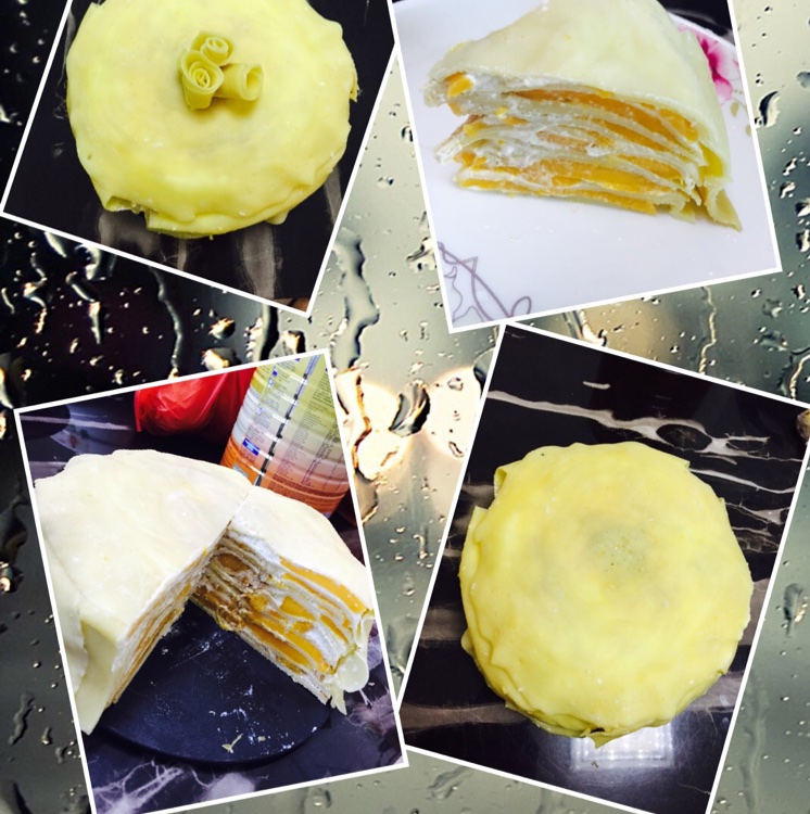 芒果千层蛋糕，100%成功告别煎皮无能