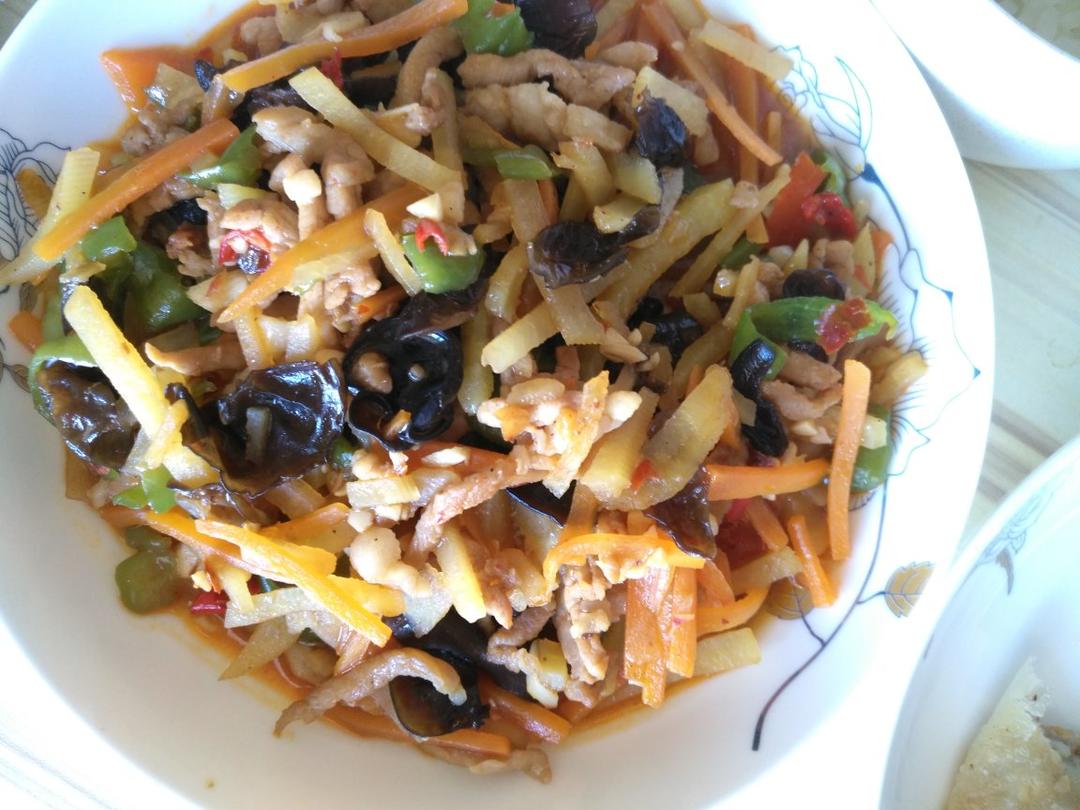 超级下饭鱼香肉丝（不辣版）