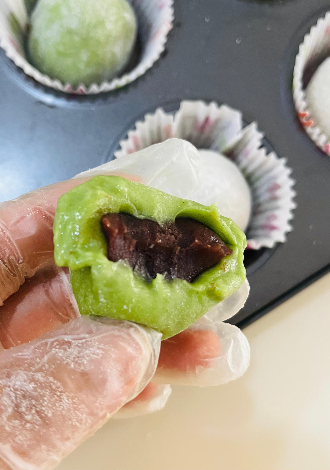 红豆糯米糍——可以冷吃的汤圆