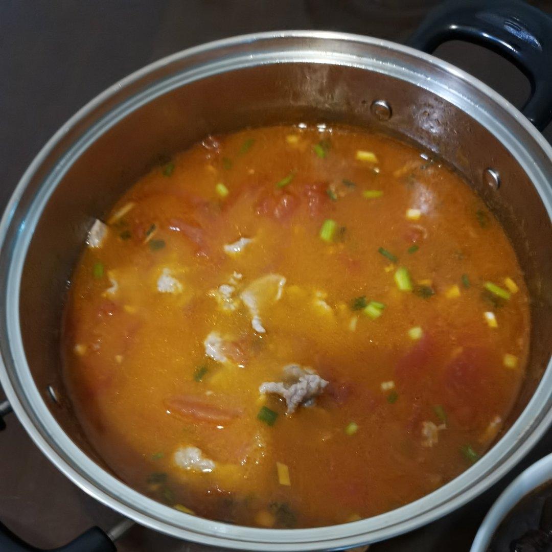 🍅开胃的番茄滑肉片汤