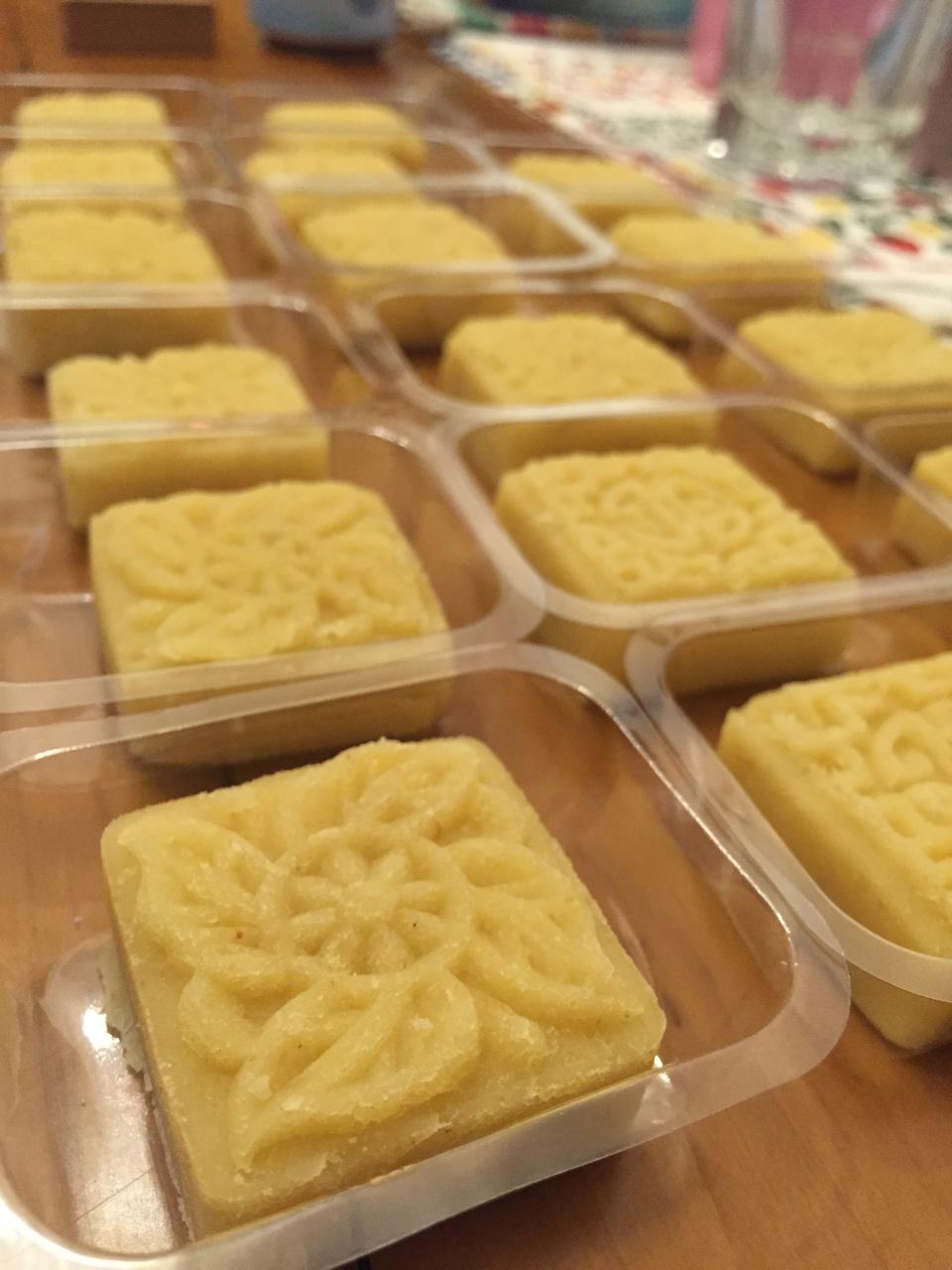 小安0703做的绿豆糕