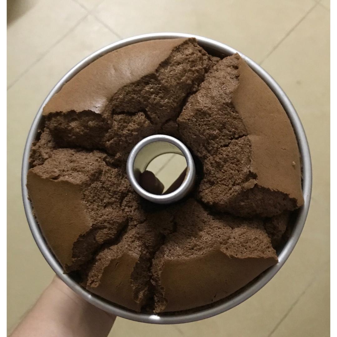 不消泡的巧克力戚风