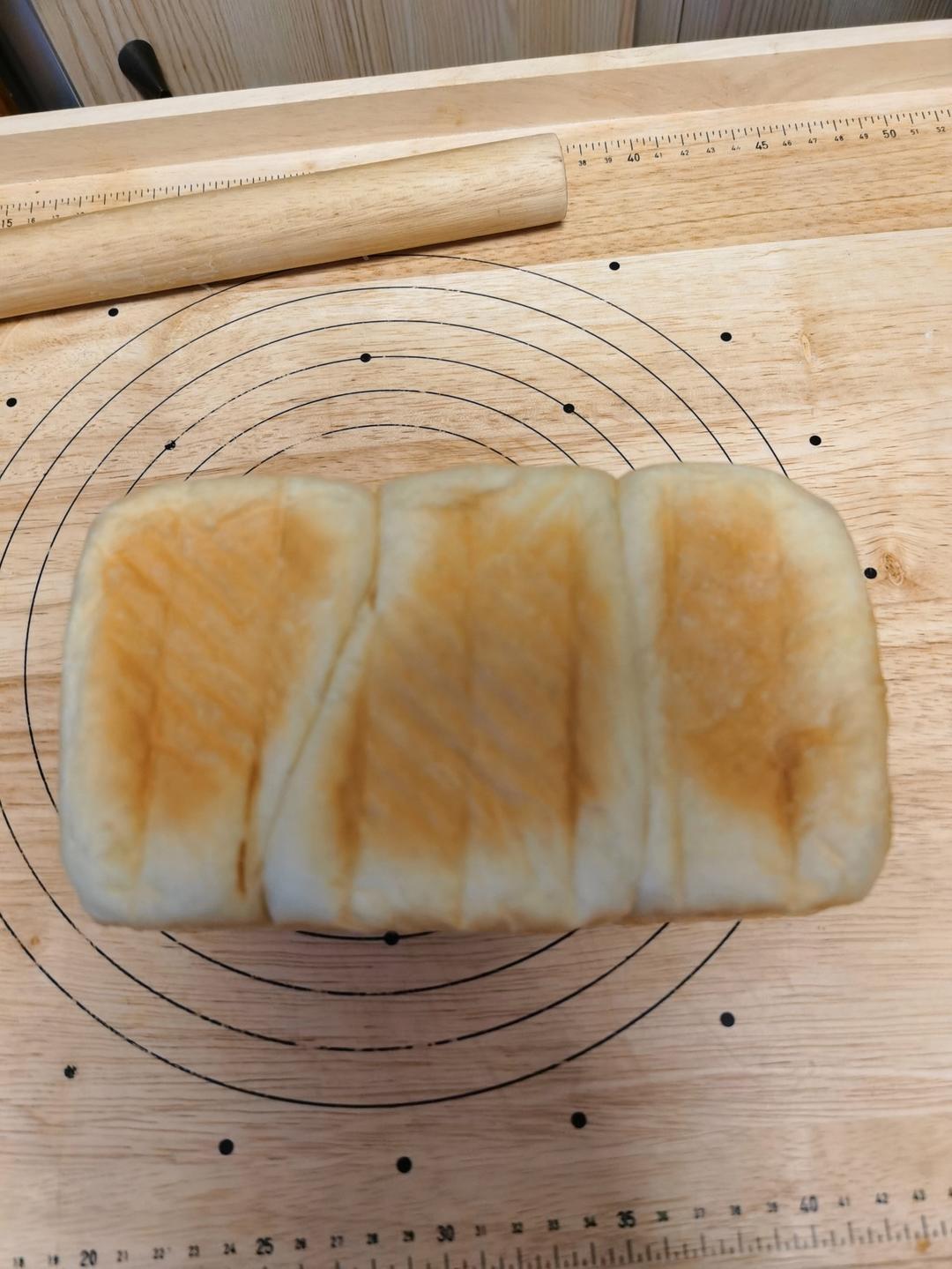 超软拉丝牛奶吐司🍞一次发酵