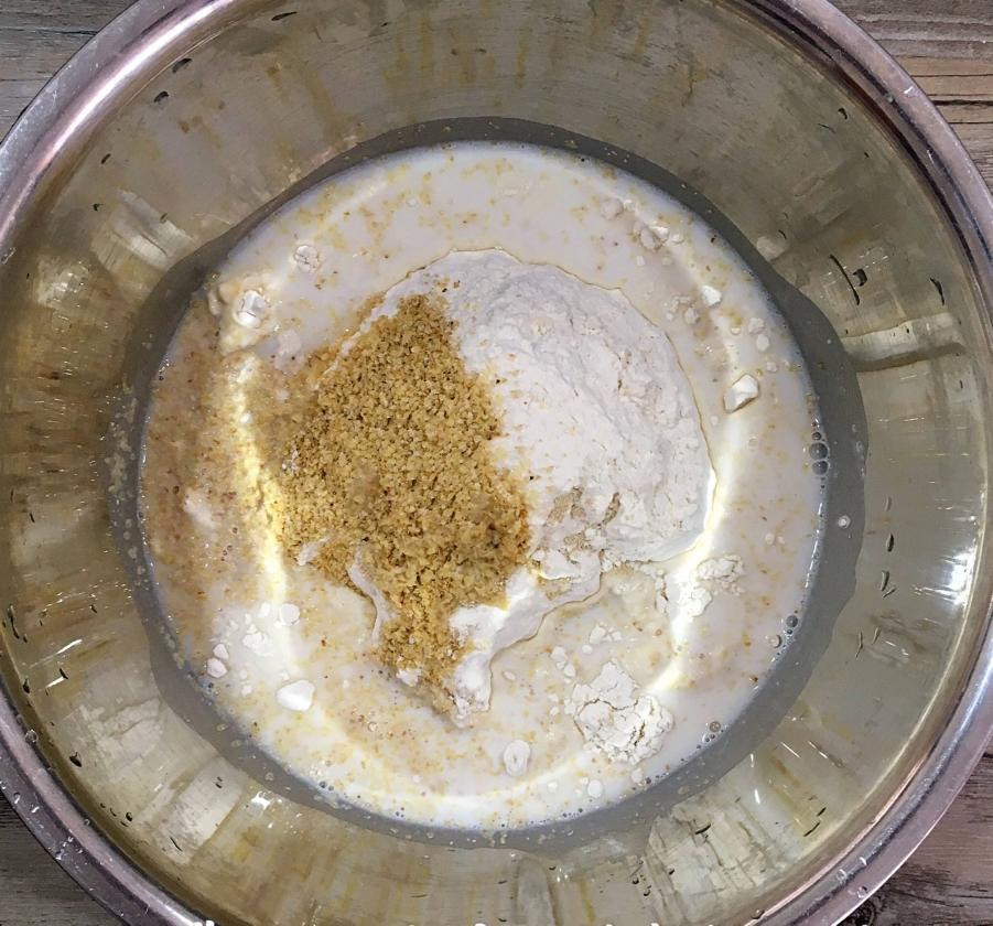 纯奶手撕吐司的做法 步骤1