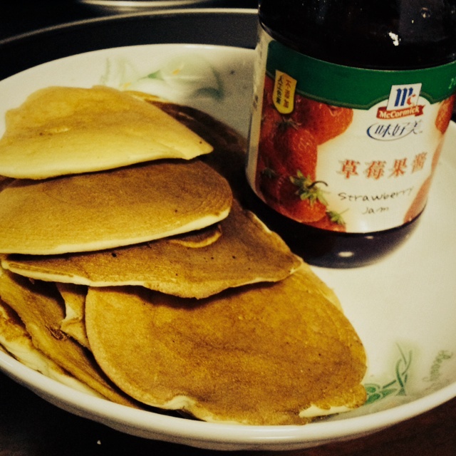 超级简单pancake【无黄油健康版】