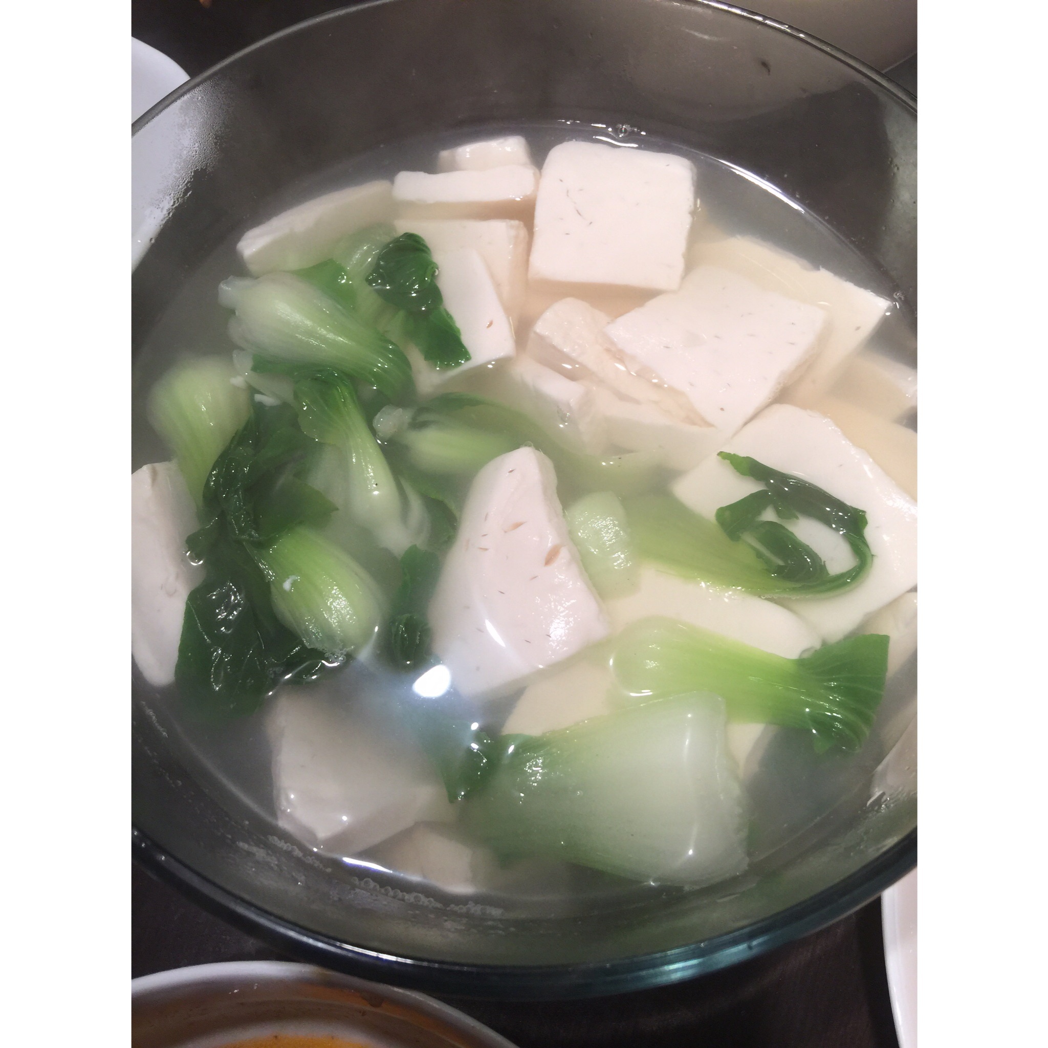 青菜豆腐汤
