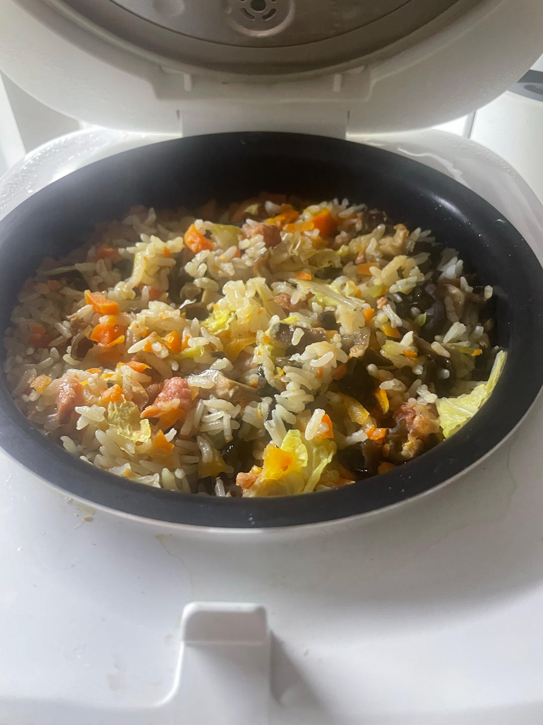 香菇腊肉饭