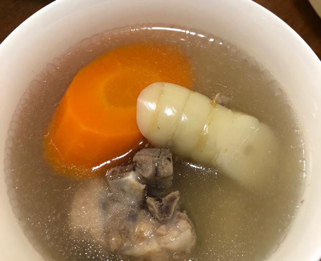 竹薯淮山骨头汤 竹薯淮山骨头汤