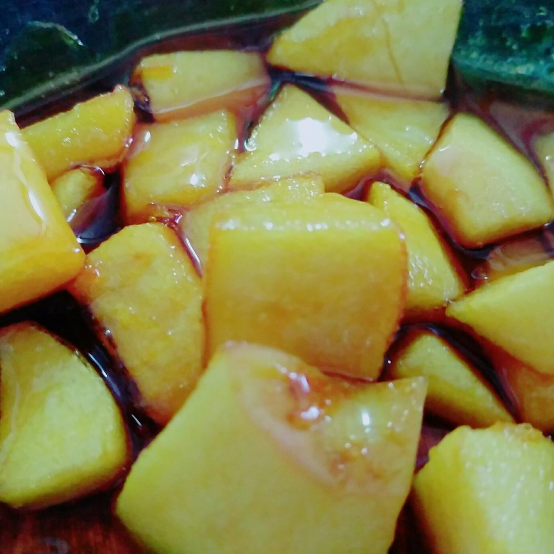 电饭锅焦糖苹果