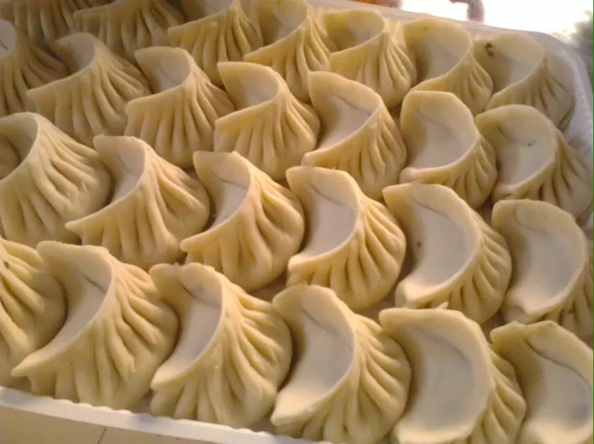 大肚饺子包法