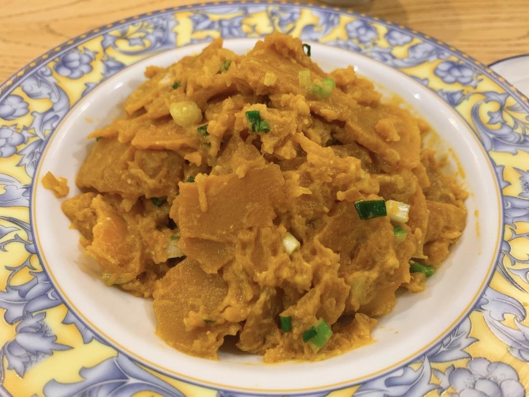 咸蛋黄炒南瓜