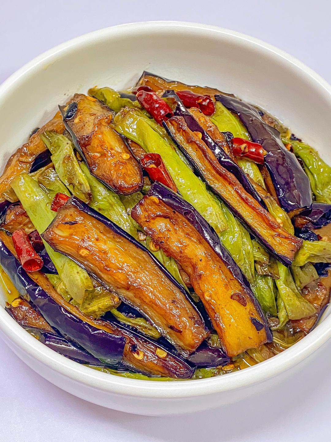 豆豉烧茄子豆角的做法