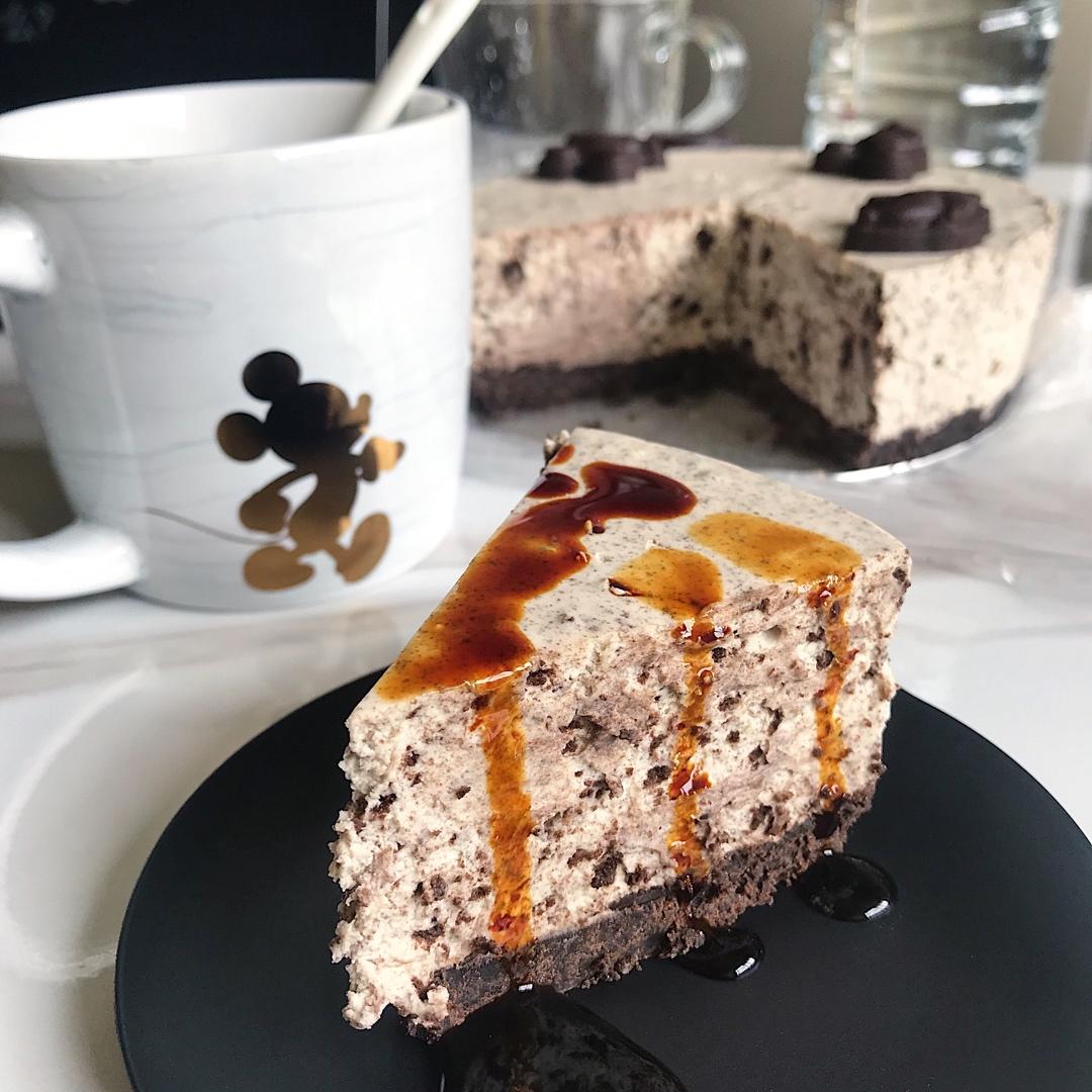 【奥利奥冻芝士蛋糕】拯救新手的免烤美味甜点