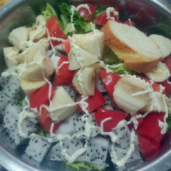 酸奶水果沙拉