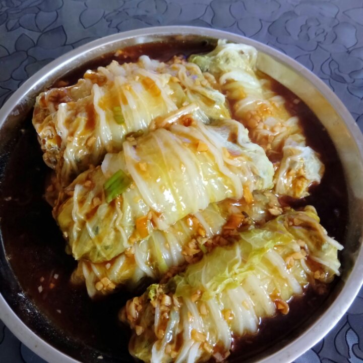 肉酿白菜卷