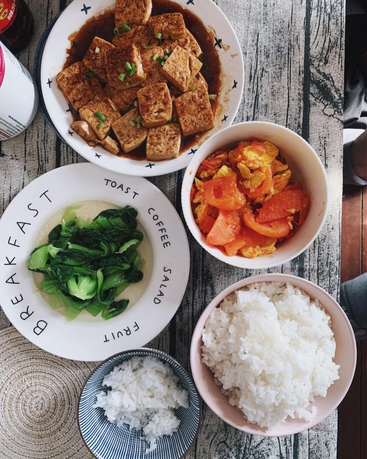 ✨香煎豆腐✨