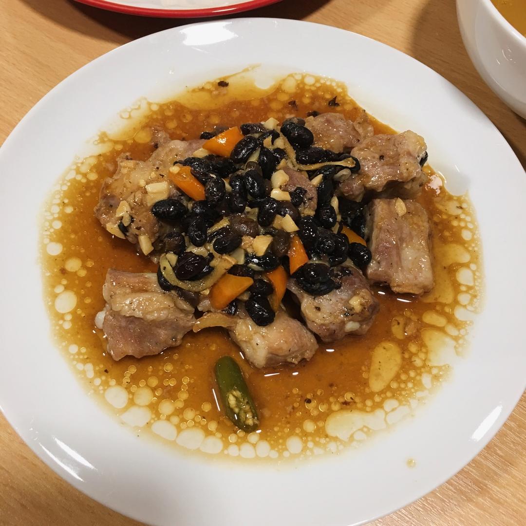 豆豉蒸排骨