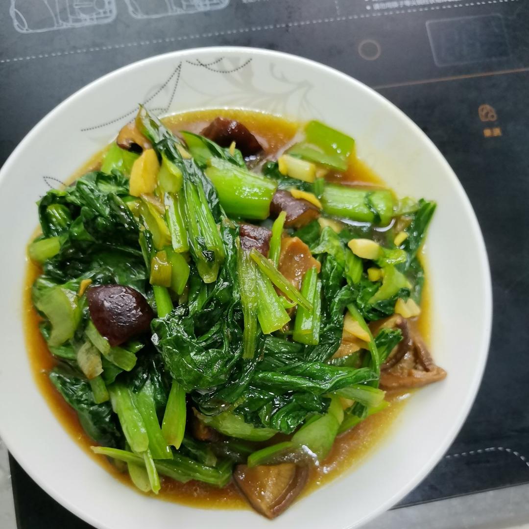 香菇油菜（简单快手）