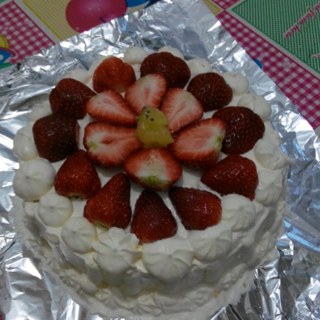 草莓生日蛋糕