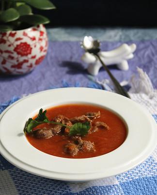 西红柿牛肉浓汤
