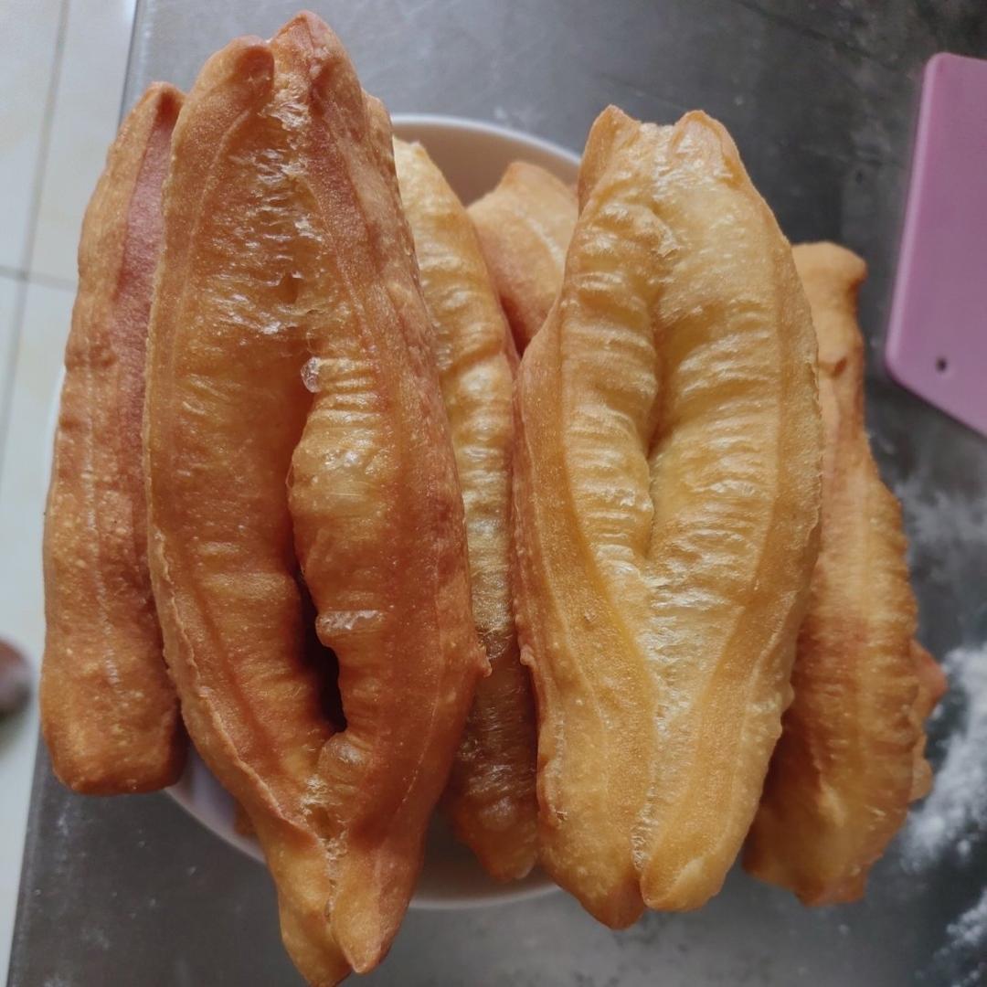 一次成功自制油条
