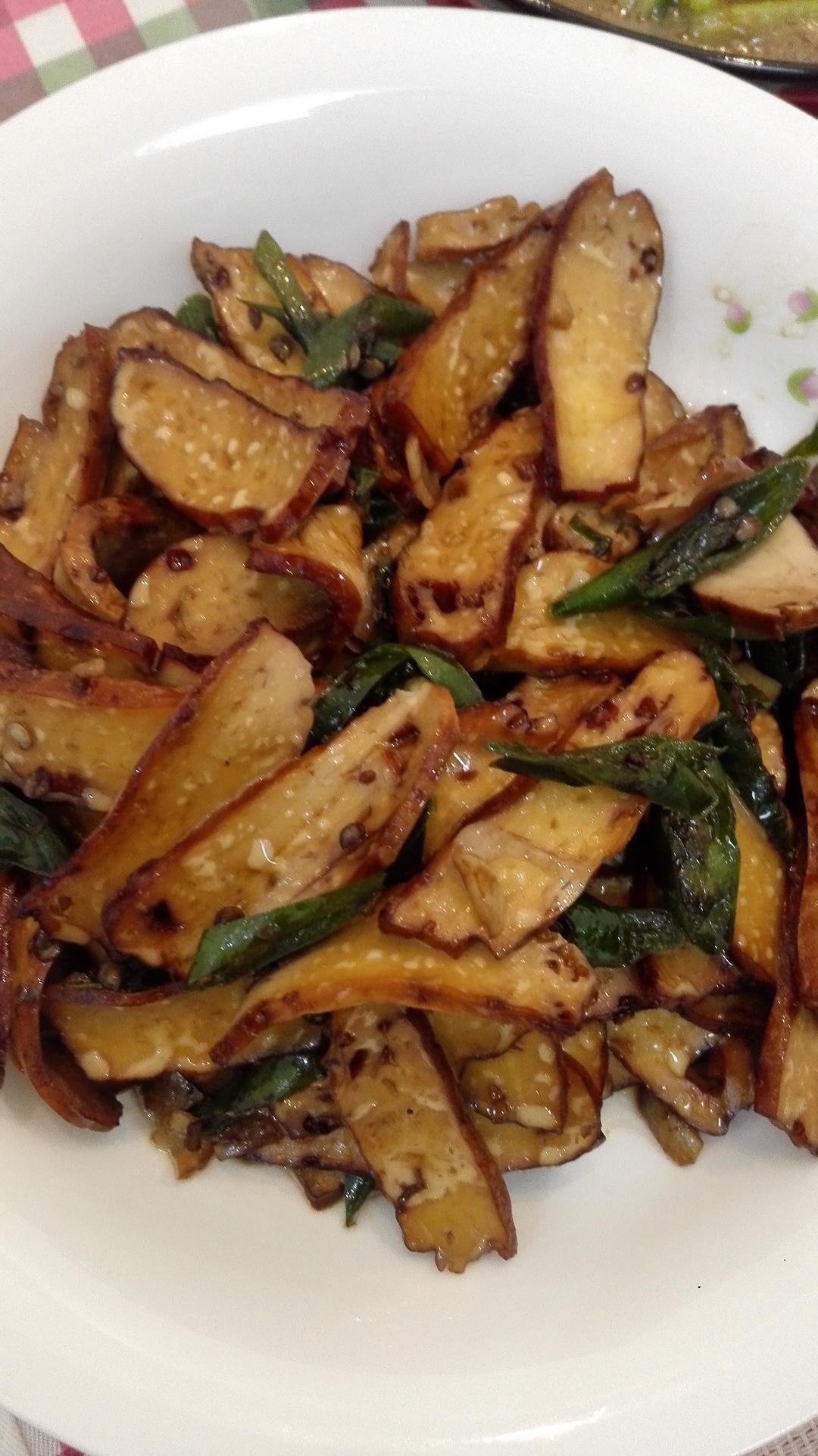 ninitu1221做的辣椒炒酱干