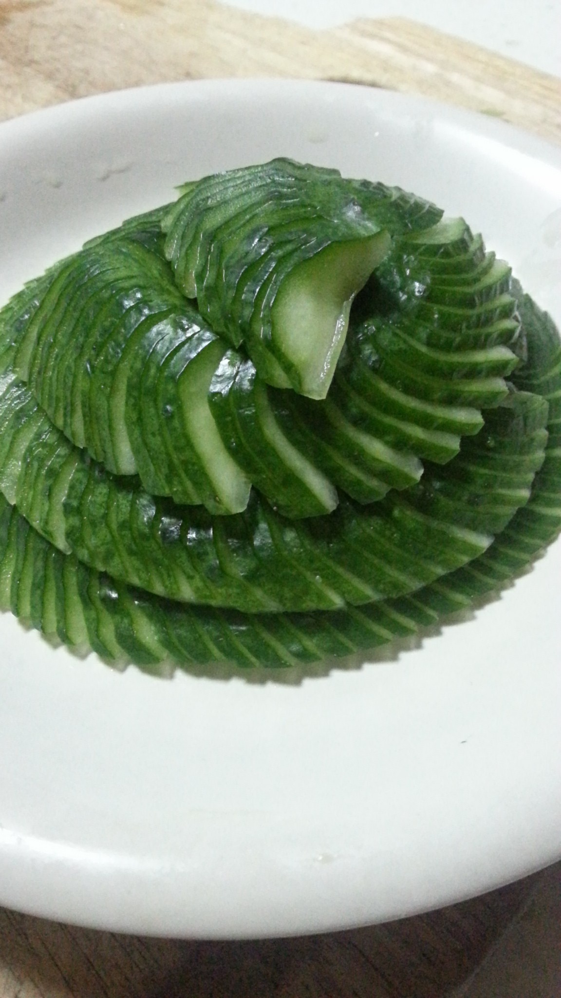 howick做的爽口蓑衣黄瓜