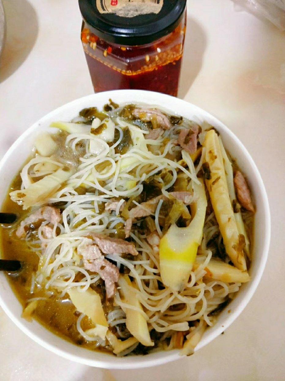 龙口粉丝拌菠菜